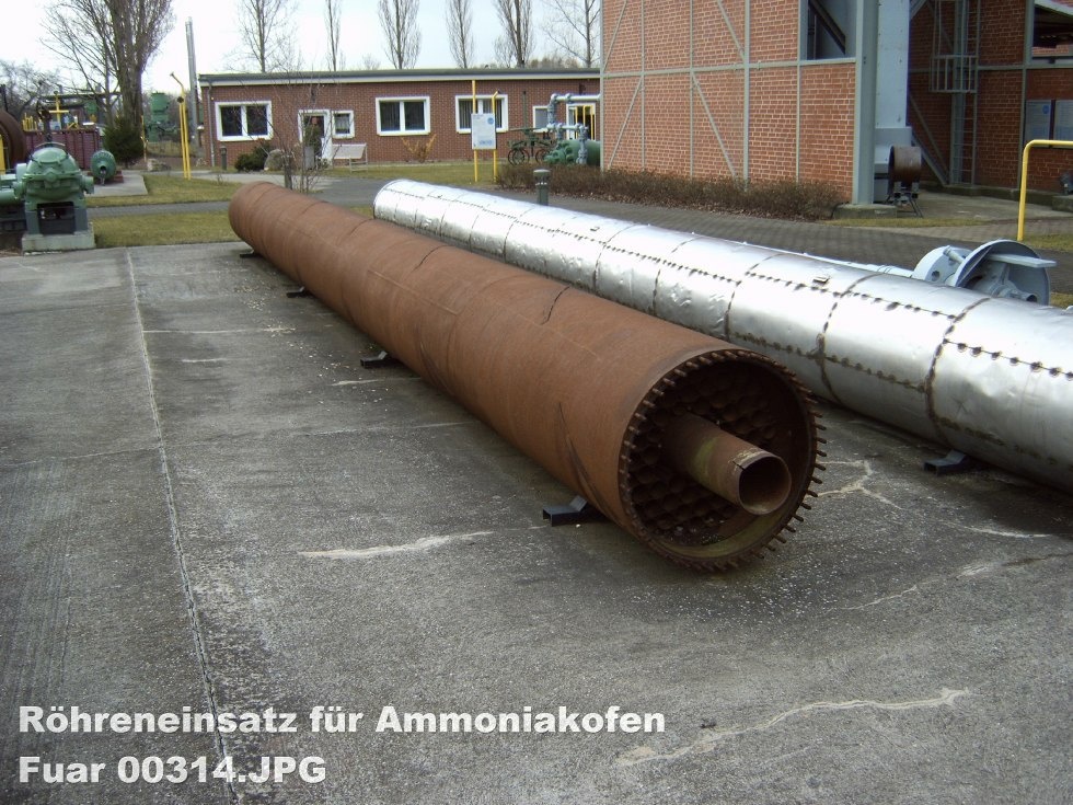 Röhreneinsatz für Ammoniakreaktor (Deutsches Chemie-Museum CC BY-NC-SA)