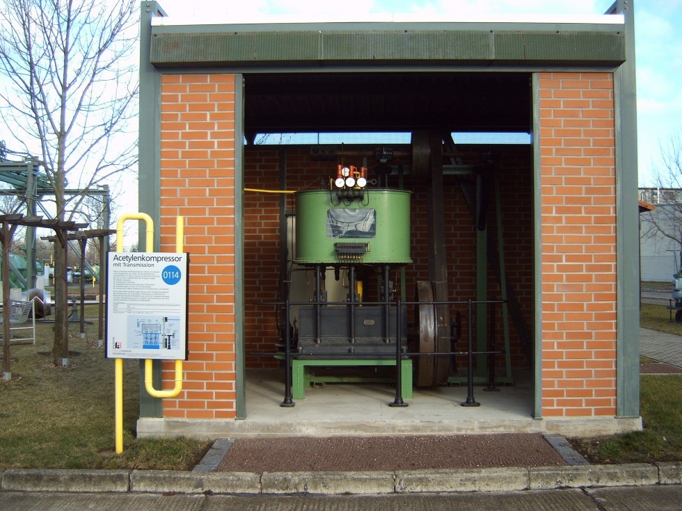 Acetylenkompressor (Deutsches Chemie-Museum CC BY-NC-SA)