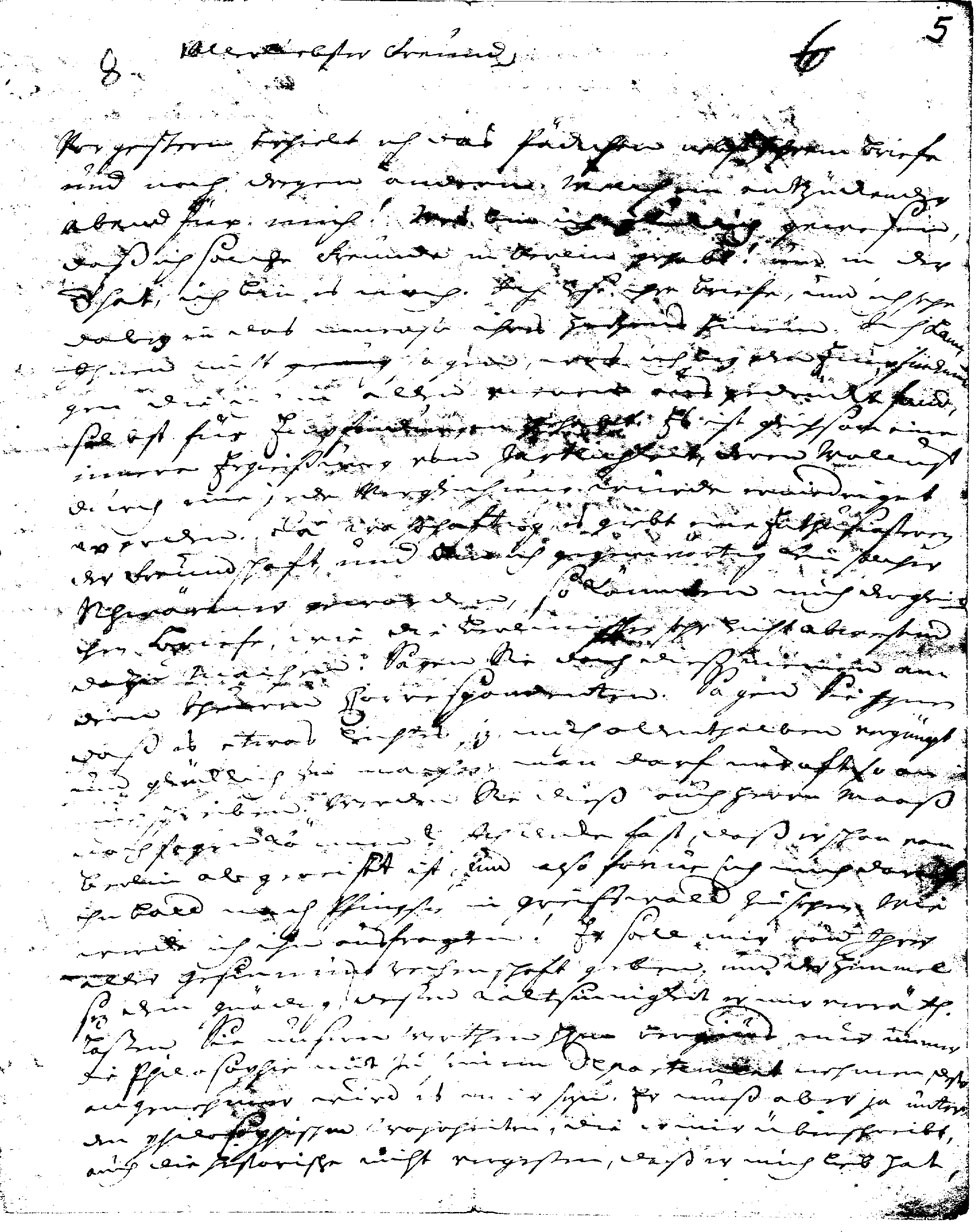 Brief J. J. Spaldings an Gleim vom 11.05.1747 (Gleimhaus Halberstadt CC BY-NC-SA)