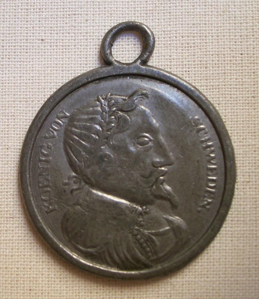Medaille Gustav Adolf (Museum im Schloss Lützen CC BY-NC-SA)