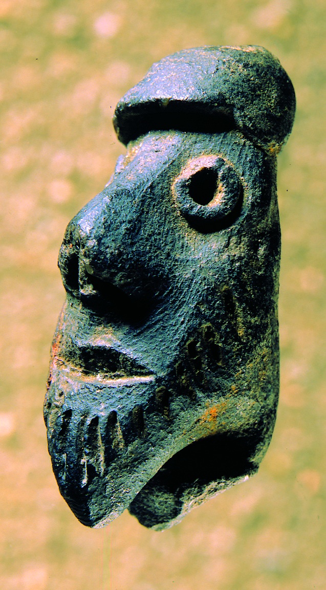 Kopf (Prähistorische Sammlung Köthen CC BY-NC-SA)