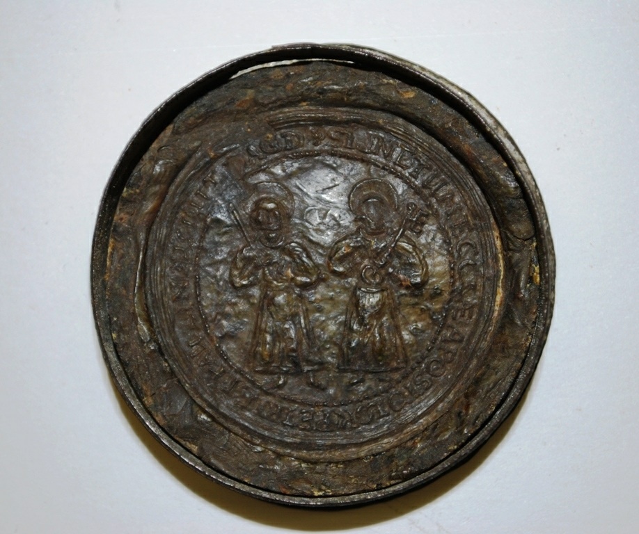 Siegel des Merseburger Klosters St. Peter und Paul (Kulturhistorisches Museum Schloss Merseburg CC BY-NC-SA)