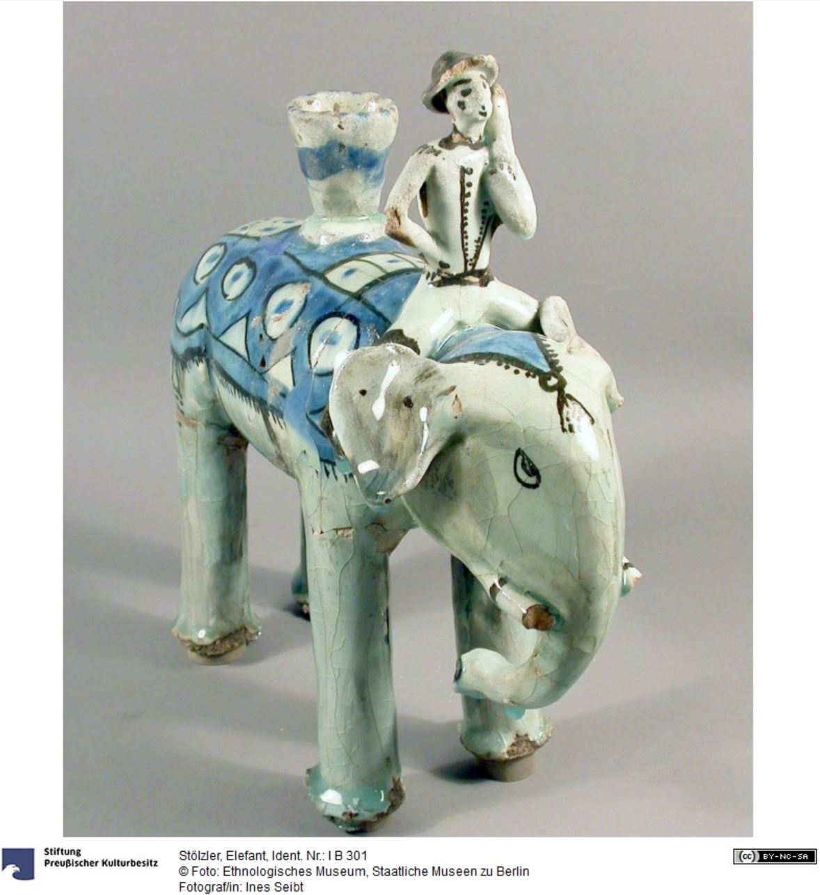 Elefant (Ethnologisches Museum, Staatliche Museen zu Berlin CC BY-NC-SA)