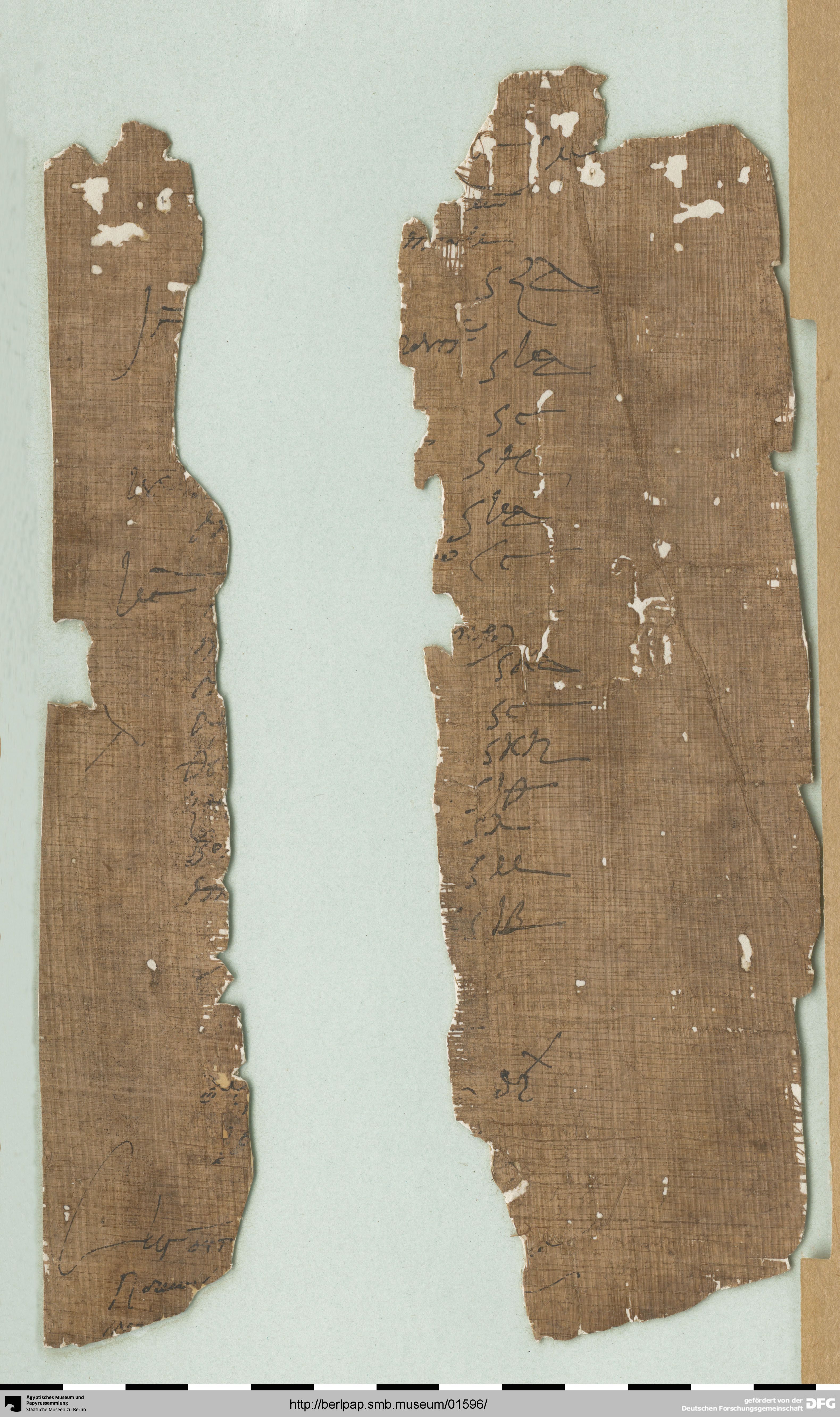 http://berlpap.smb.museum/Original/P_05082_R_001.jpg (Ägyptisches Museum und Papyrussammlung, Staatliche Museen zu Berlin CC BY-NC-SA)