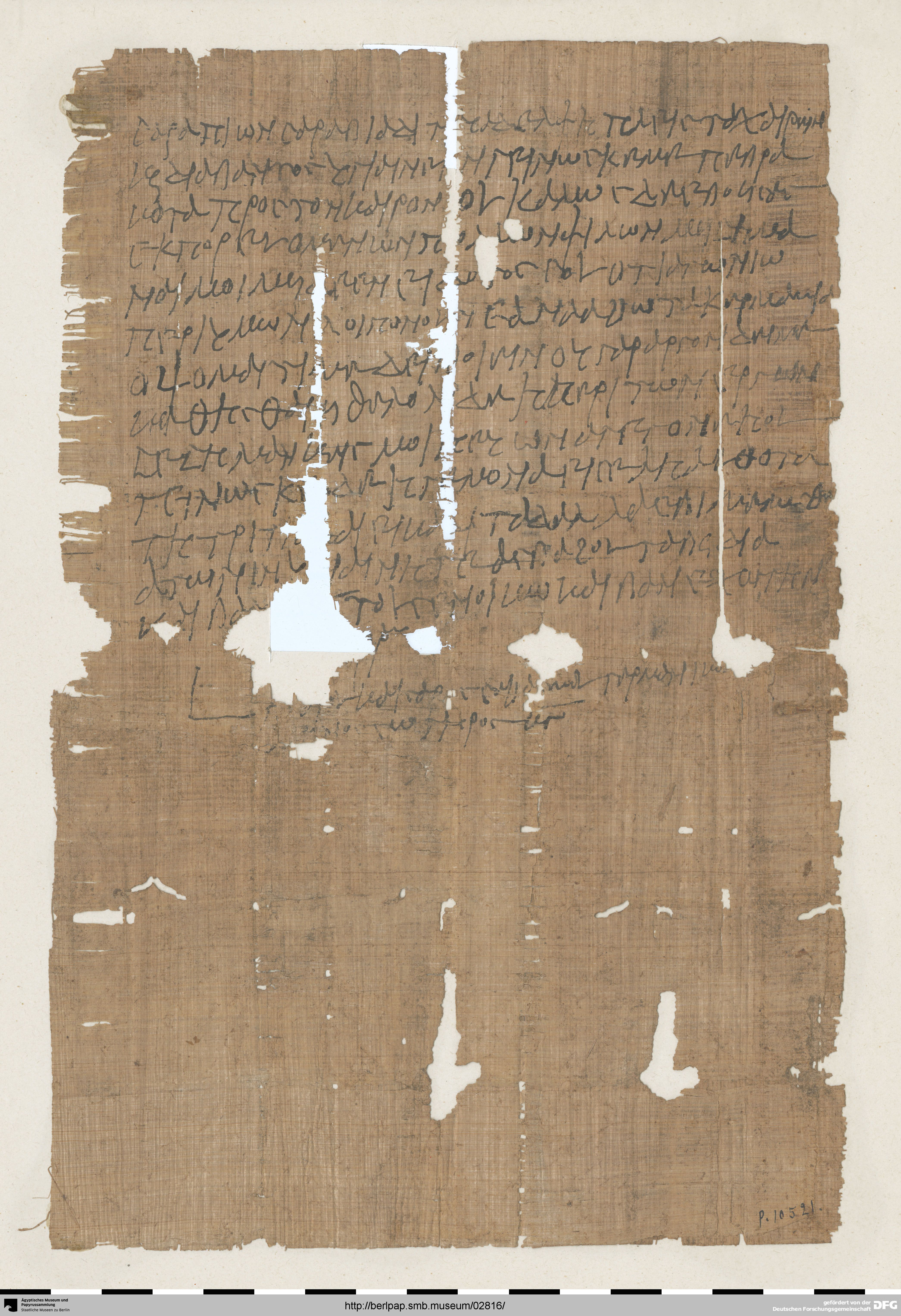 https://berlpap.smb.museum/Original/P_10521_R_3_001.jpg (Ägyptisches Museum und Papyrussammlung, Staatliche Museen zu Berlin CC BY-NC-SA)