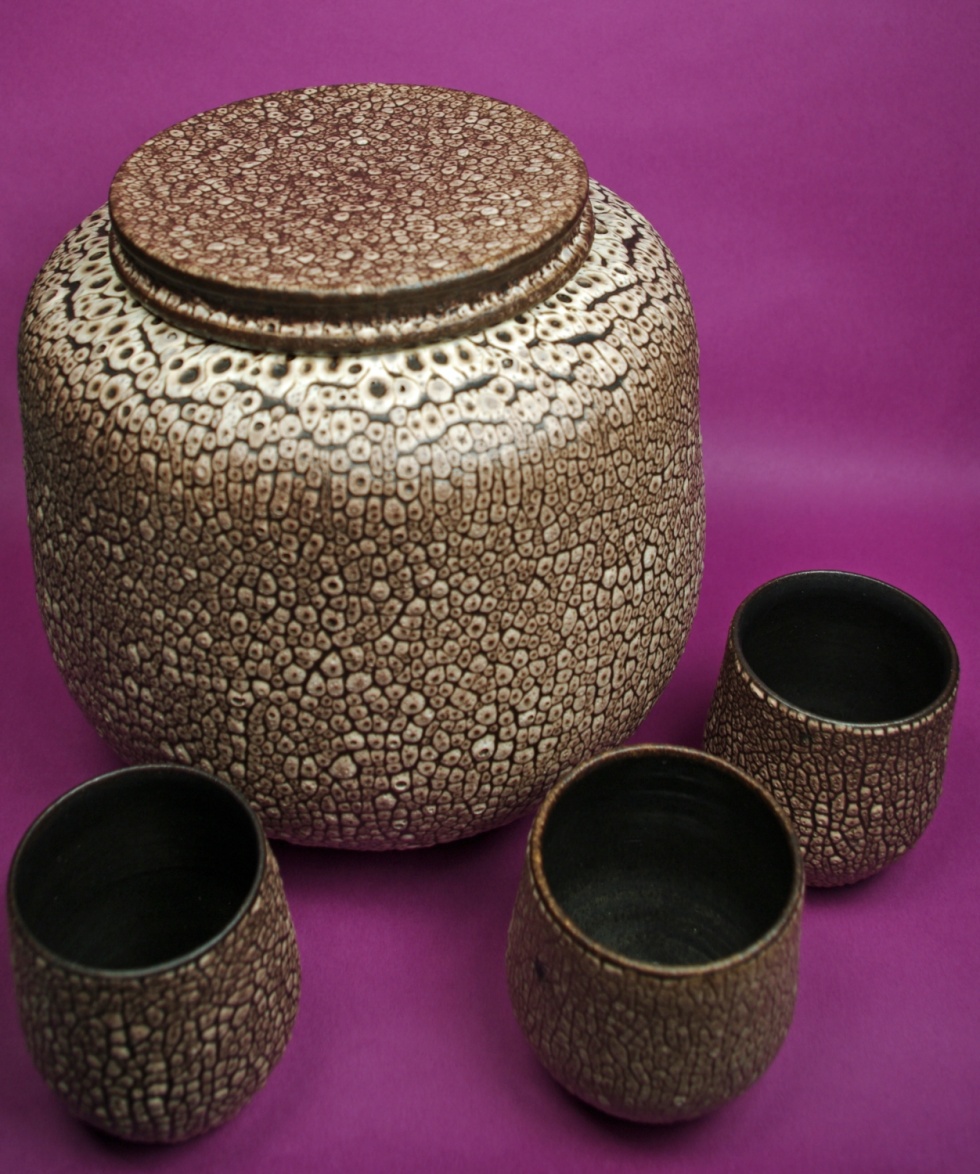 Bowle-Service (Keramik-Museum Bürgel CC BY-NC-SA)