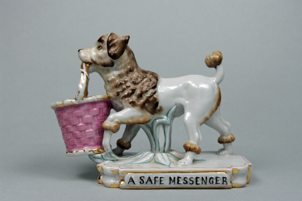 Hund, &quot;a safe messenger&quot; (Stadtmuseum Pößneck CC BY-NC-SA)