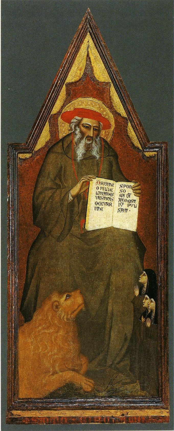 Giovanni del Biondo: Heiliger Hieronymus [Oertel 22] (Lindenau-Museum Altenburg CC BY-NC-SA)
