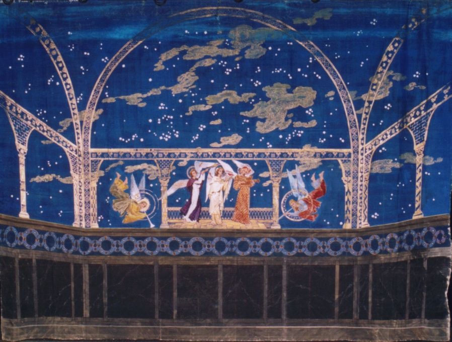 Messinasaal, Kapelle (zu &quot;Die Braut von Messina&quot;) (Meininger Museen: Theatermuseum "Zauberwelt der Kulisse" CC BY-NC-SA)