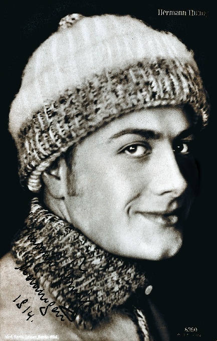 Porträt Hermann Thimig (Meininger Museen: Theatermuseum "Zauberwelt der Kulisse" CC BY-NC-SA)