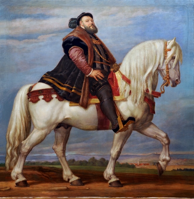 Johann Friedrich der Großmütige zu Pferde (Friedrich-Schiller-Universität Jena CC BY-NC-SA)