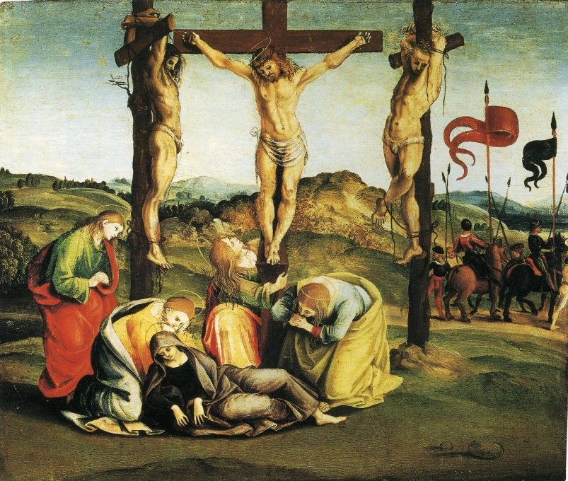 Luca Signorelli: Jesus am Kreuze [Oertel 140] (Lindenau-Museum Altenburg CC BY-NC-SA)
