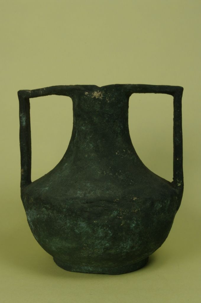 Prähistorische Amphore, Nachbildung (Keramik-Museum Bürgel CC BY-NC-SA)