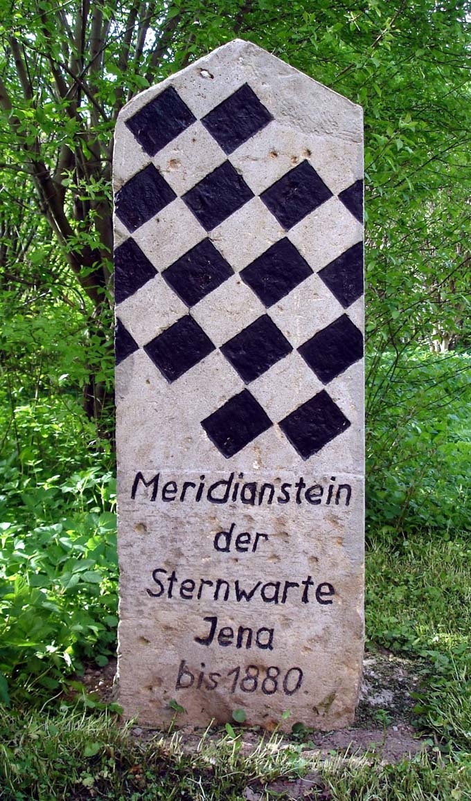 Meridianstein (Friedrich-Schiller-Universität: Historische Sammlungen zur Naturwissenschaft CC BY-NC-SA)