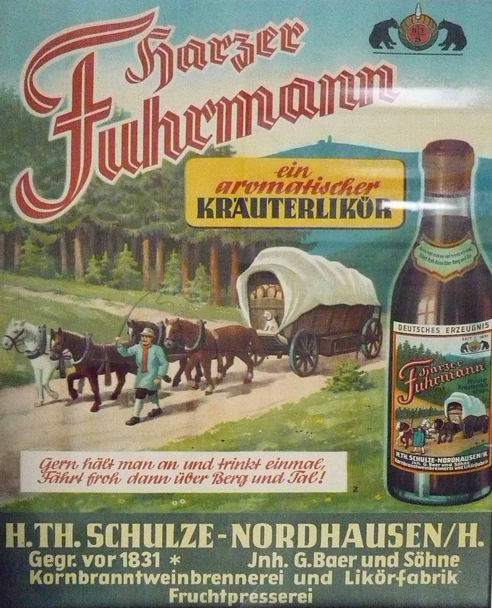 Werbeplakat  (Echter Nordhäuser Traditionsbrennerei CC BY-NC-SA)