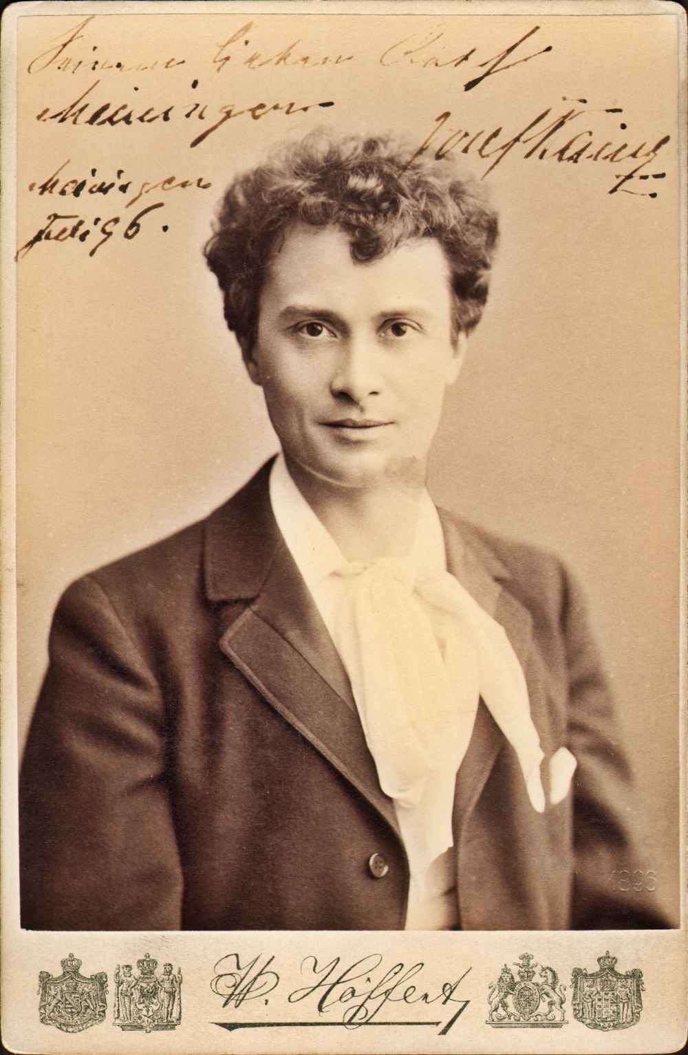 Porträt Josef Kainz  (Meininger Museen: Theatermuseum "Zauberwelt der Kulisse" CC BY-NC-SA)