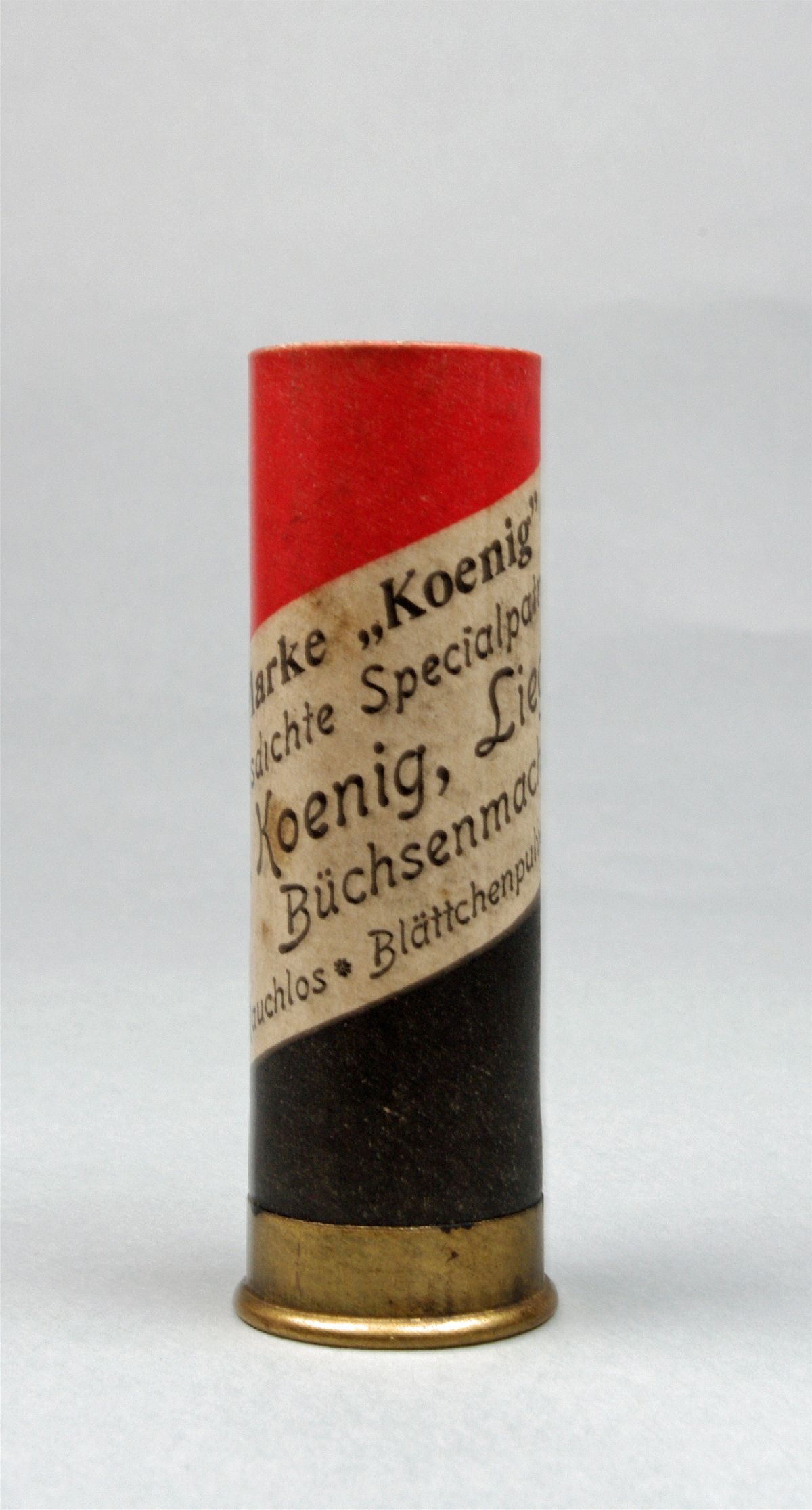 Gasdichte Spezialpatrone, Marke &quot;Koenig&quot; (Historisch-Technisches Museum Sömmerda CC BY-NC-SA)