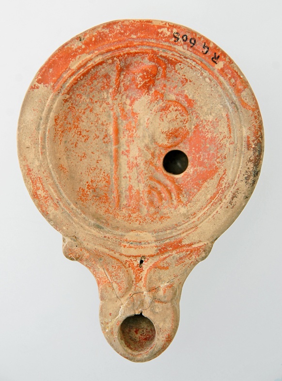 Öllampe, römisch. Um 50 n. Chr. (Friedrich-Schiller-Universität: Archäologische Sammlungen CC BY-NC-SA)