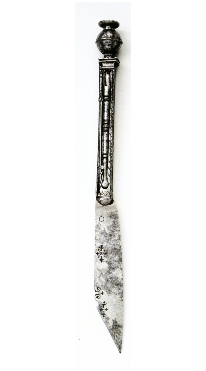 Einschlagmesser, Kat. Amme 195a (Wartburg-Stiftung CC BY-NC-SA)