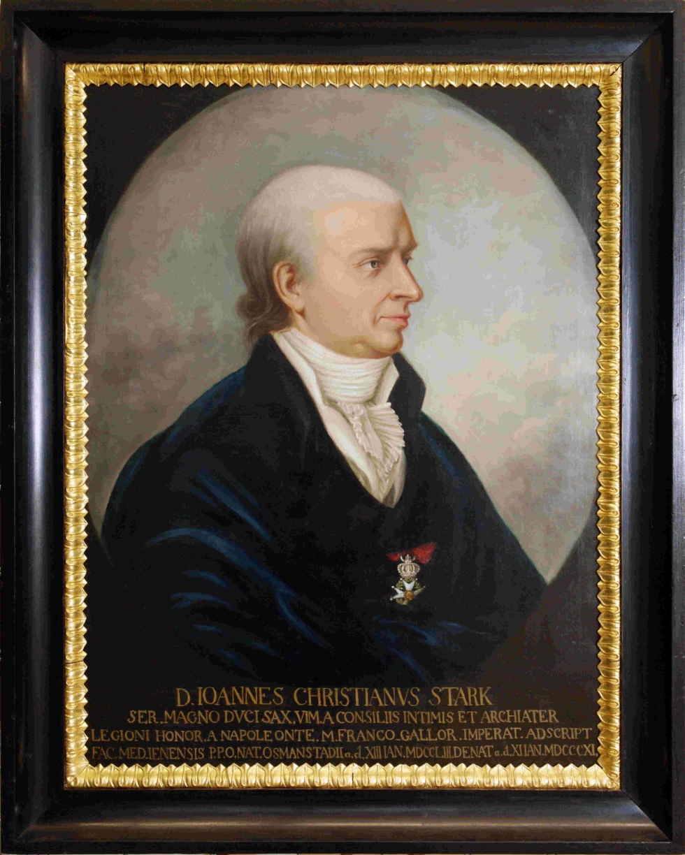 Christian Gotthilf Immanuel Oehme: Johann Christian Stark d. Ä. (1753-1811) 1828 (Friedrich-Schiller-Universität: Sammlungen z. Univ.-, Kultur- u. Kunstgeschichte CC BY-NC-SA)