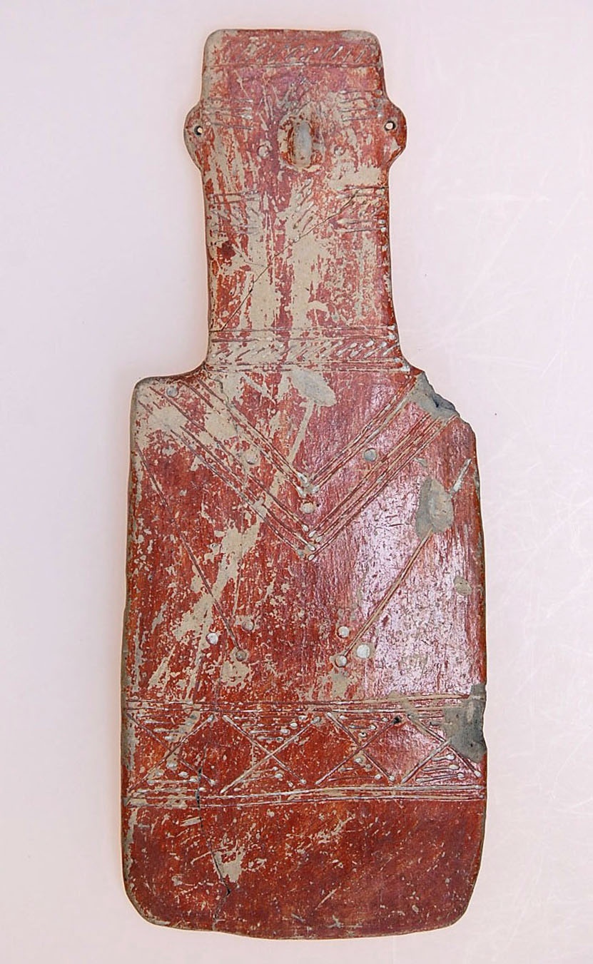 Brettförmiges Idol (Friedrich-Schiller-Universität: Archäologische Sammlungen CC BY-NC-SA)