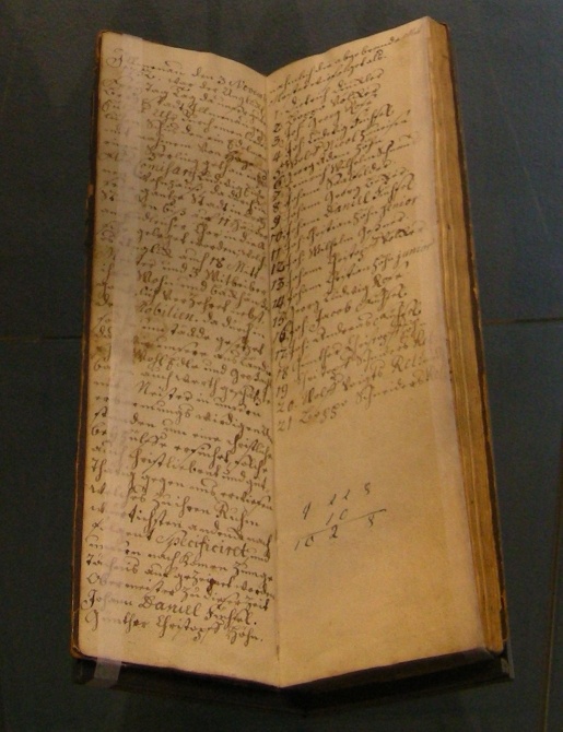 Handschriftenbuch (GoetheStadtMuseum Ilmenau CC BY-NC-SA)