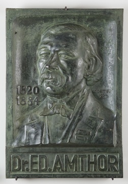 Porträt Dr. Eduard Amthor (Stadtmuseum Gera CC BY-NC-SA)