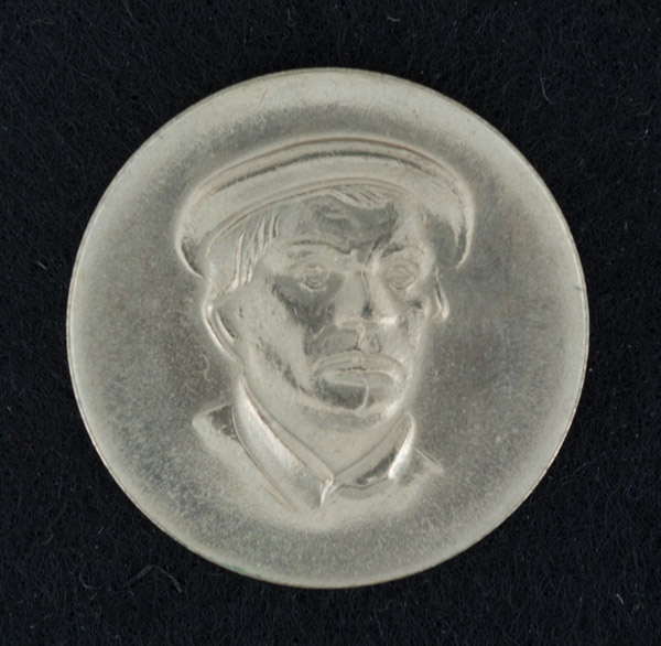 Gedenk-Medaille: Geburtsstadt Thomas Müntzers (Mühlhäuser Museen: Museum am Lindenbühl CC BY-NC-SA)