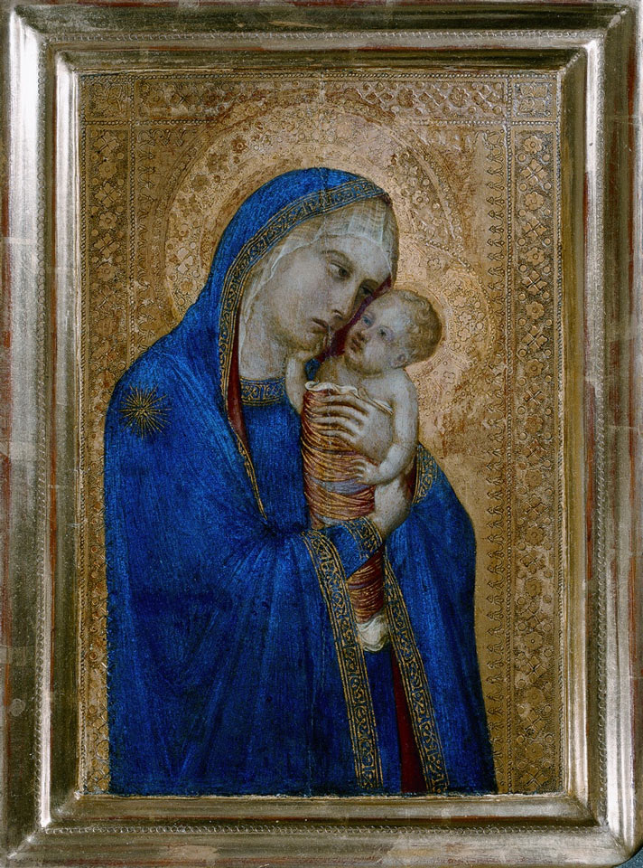 Pietro Lorenzetti: Maria mit dem Kind [Oertel 47] (Lindenau-Museum Altenburg CC BY-NC-SA)