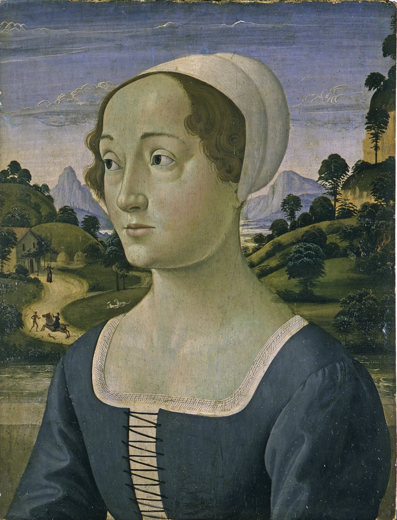 Domenico Ghirlandaio: Bildnis einer jungen Frau [Oertel 102] (Lindenau-Museum Altenburg CC BY-NC-SA)