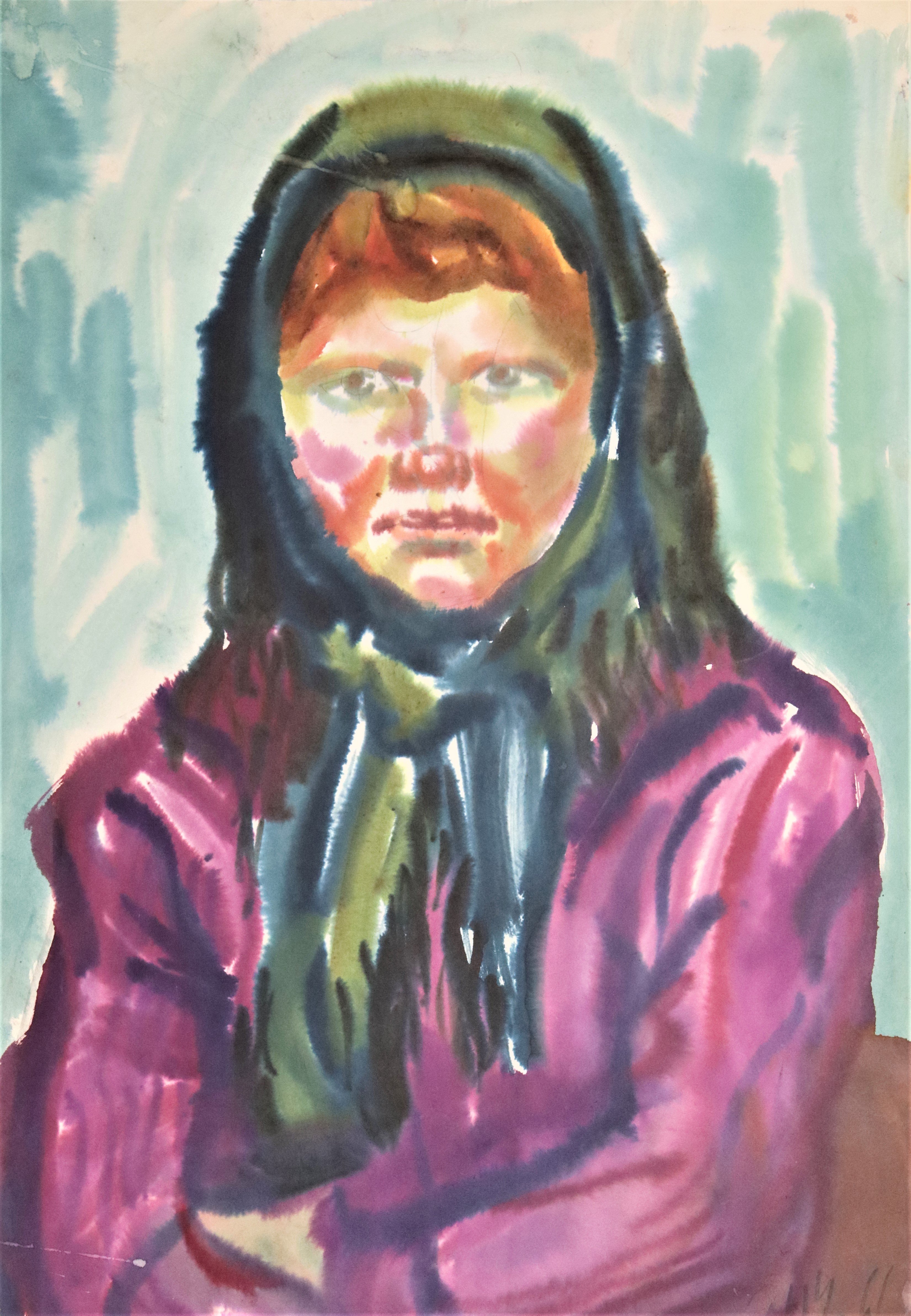 Портрет дівчини (Прилуцький краєзнавчий музей ім. В. І. Маслова CC BY-NC-SA)