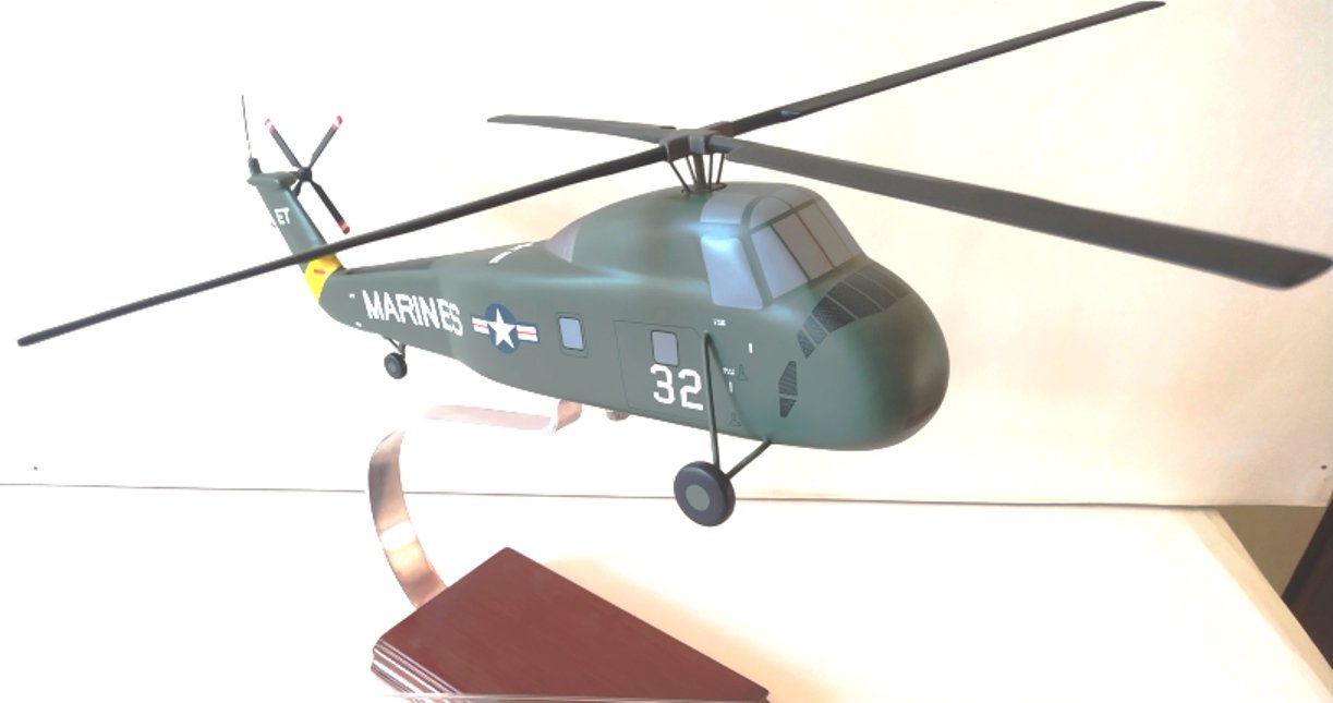 Модель гелікоптера "S-58/UH-34" (Державний політехнічний музей імені Бориса Патона CC BY-NC-SA)