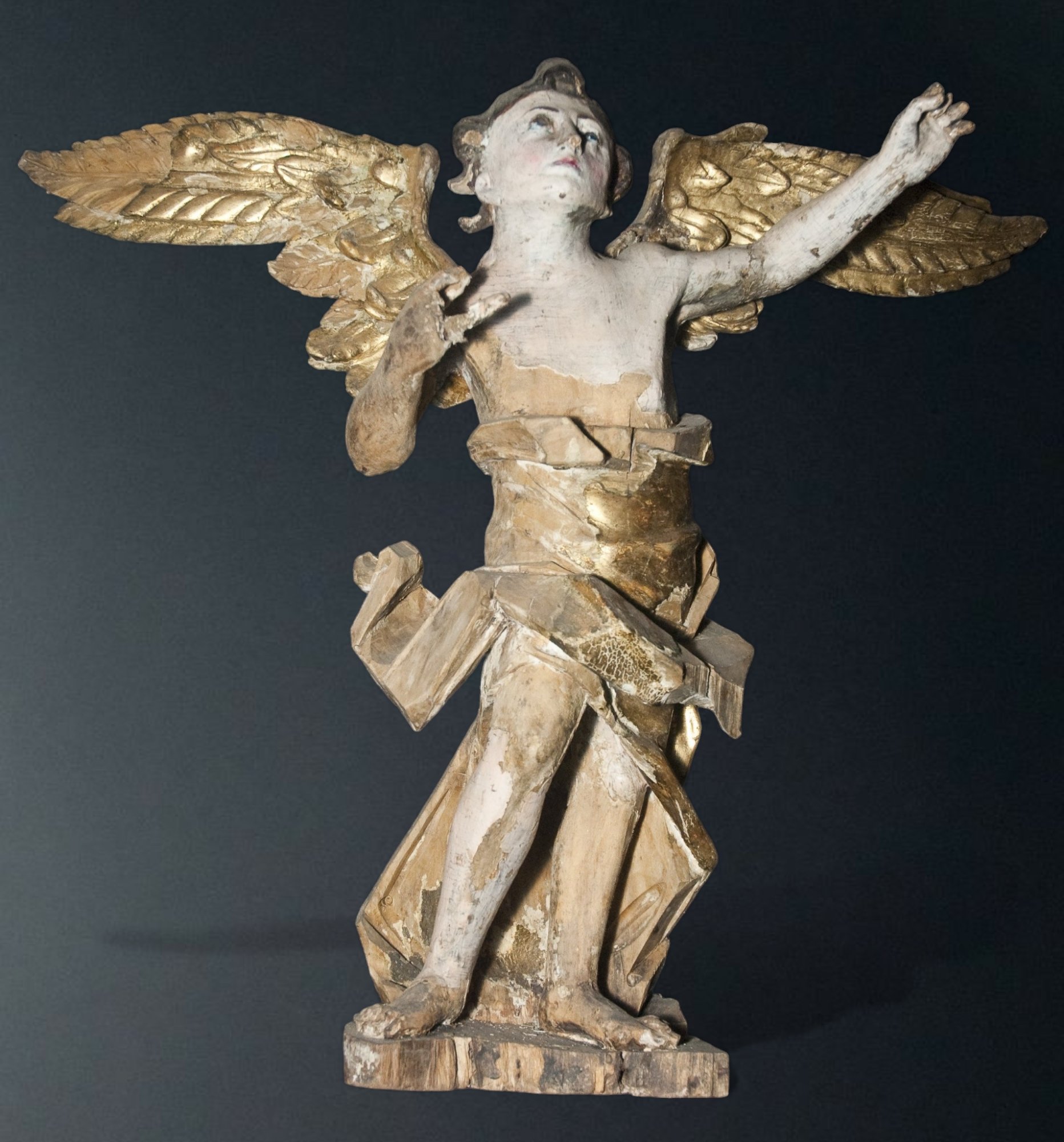 Скульптура Ангел (Музей народної архітектури і побуту у Львові ім. Климентія Шептицького, Lviv Skansen CC BY-NC-SA)