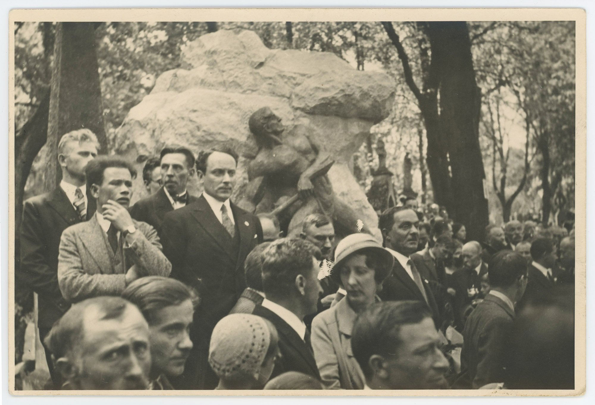 Фото. Відкриття пам'ятника на могилі Івана Франка, 1933 (Дім Франка / Franko House CC BY-NC-SA)