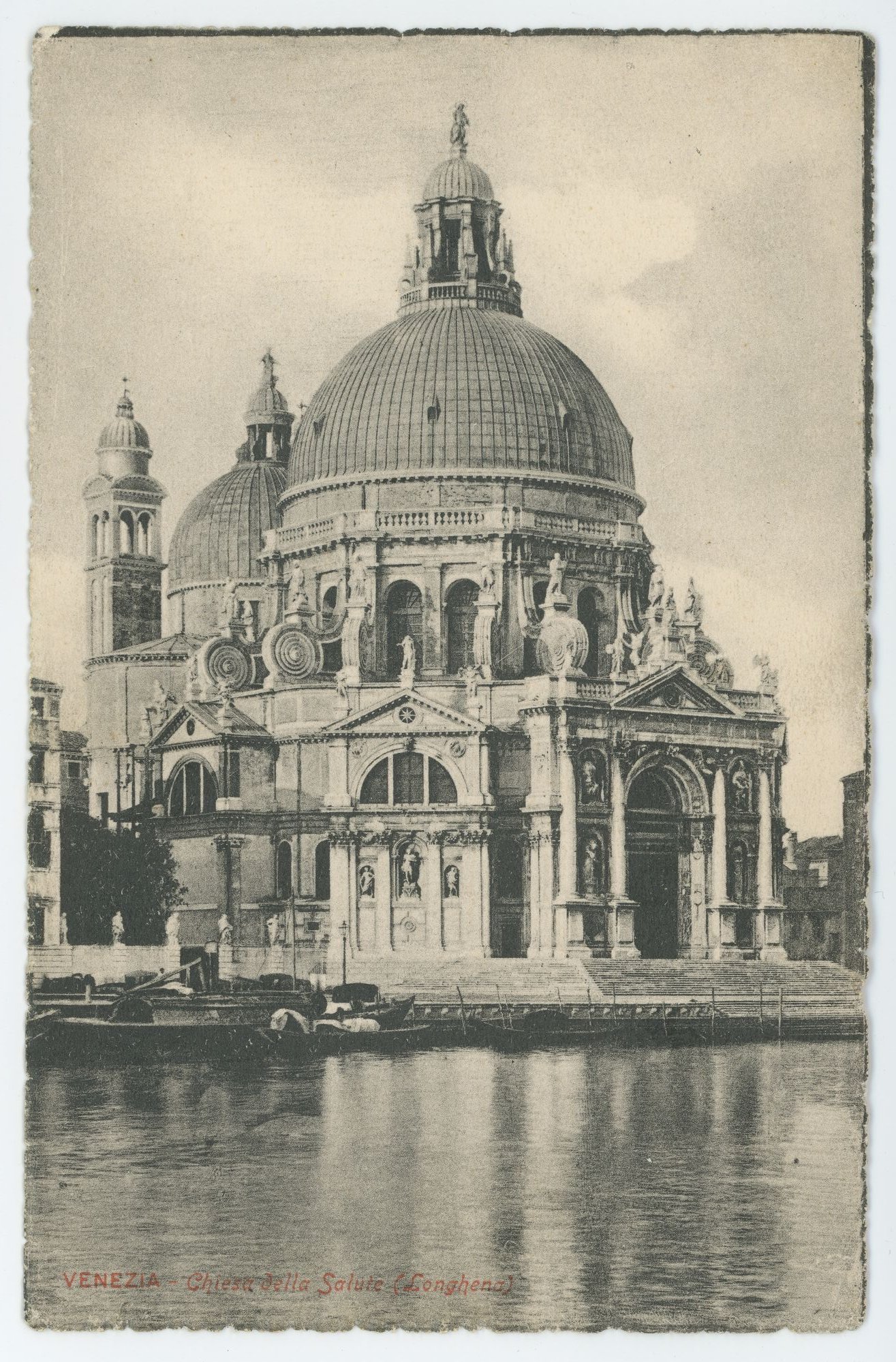 Поштівка. Венеція. Собор Санта-Марія-Делла-Салюте (Дім Франка / Franko House CC BY-NC-SA)