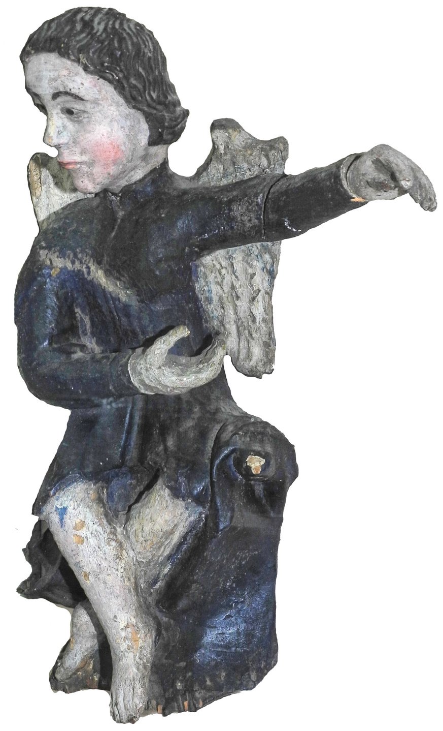 Ангел XVIII ст. (Рівненський обласний краєзнавчий музей CC BY-NC-SA)