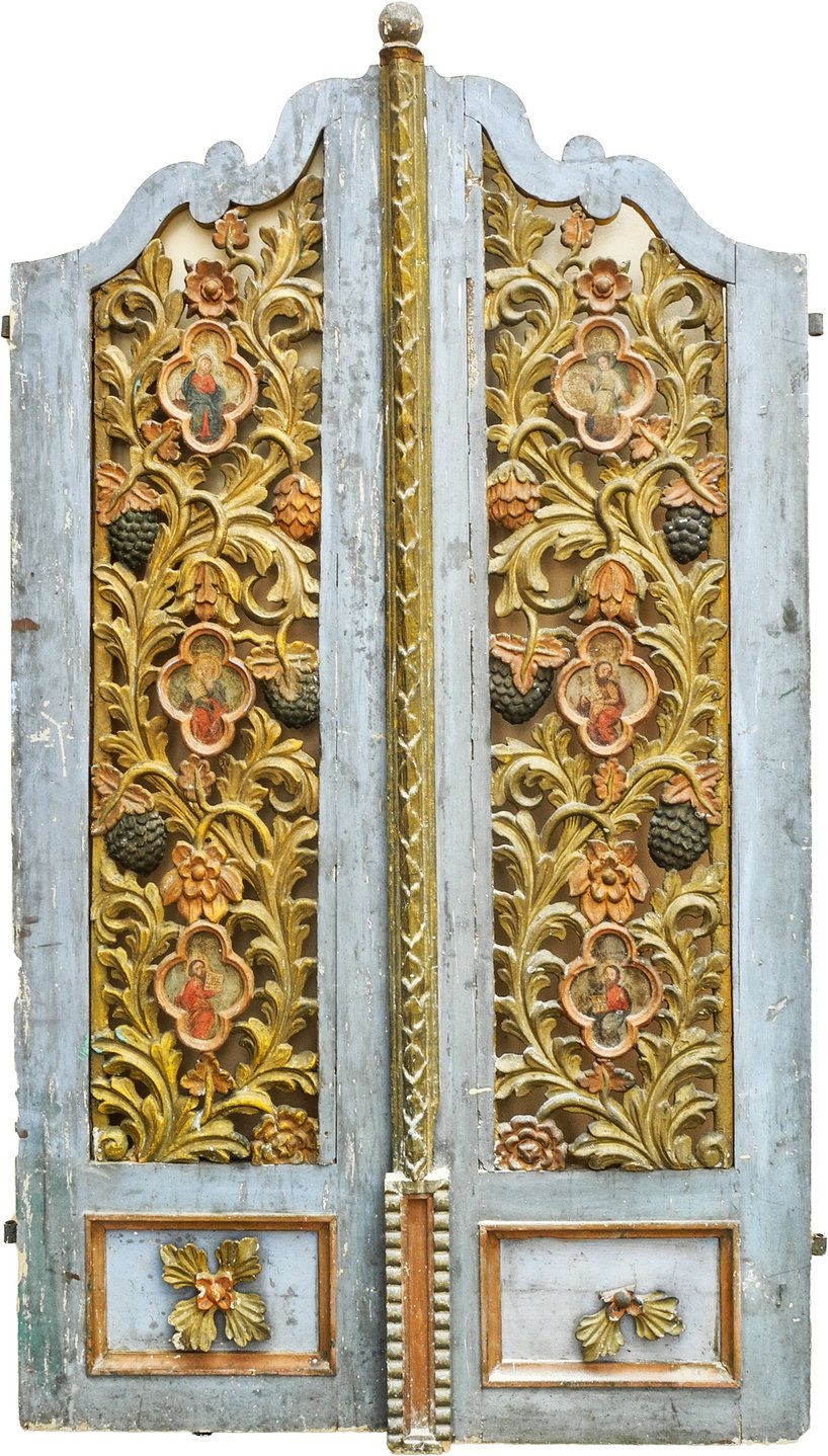 Царські врата кін. XVIII - поч. ХІХ ст. (Рівненський обласний краєзнавчий музей CC BY-NC-SA)