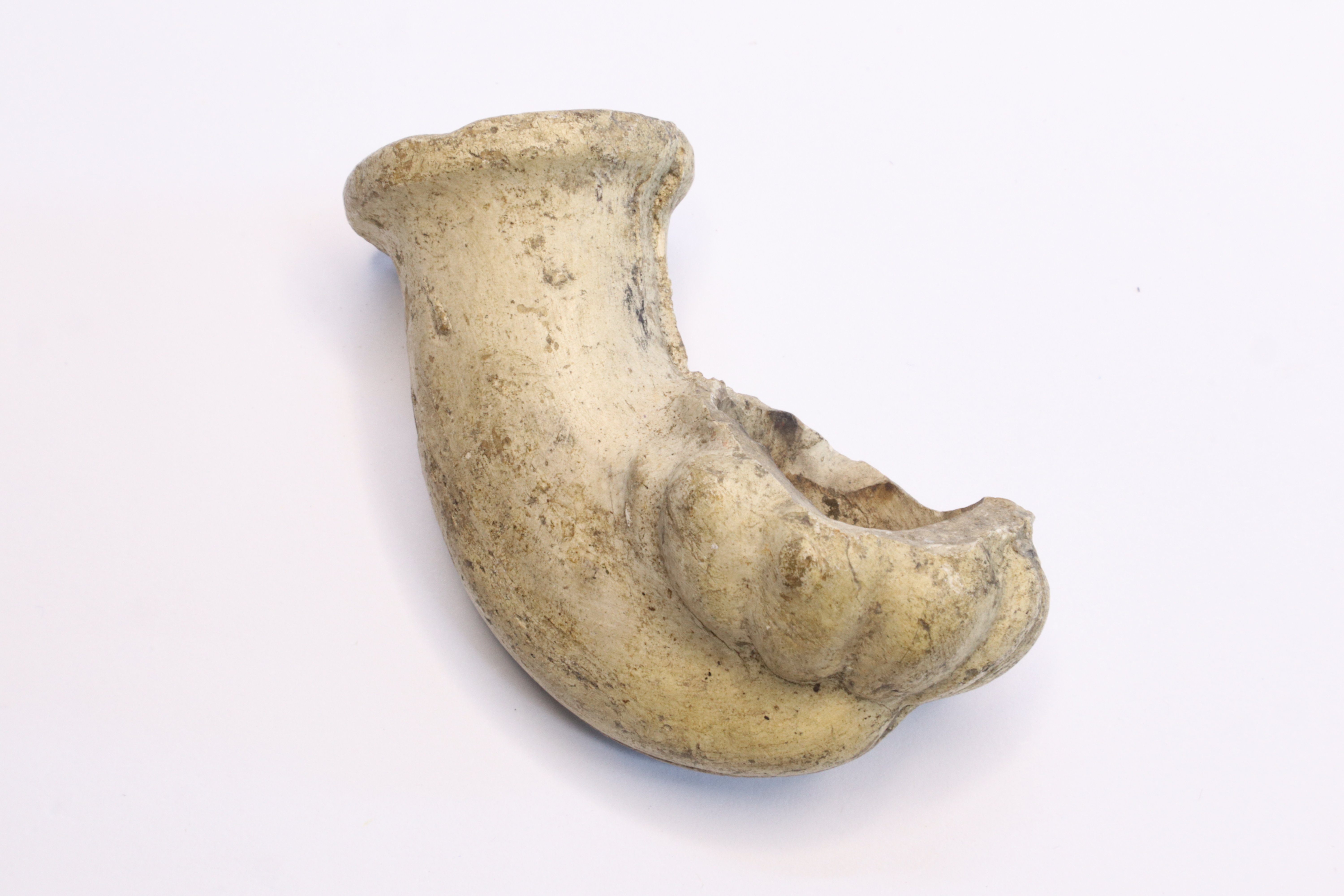 Люлька глиняна №2 (Кременецький краєзнавчий музей CC BY-NC-SA)