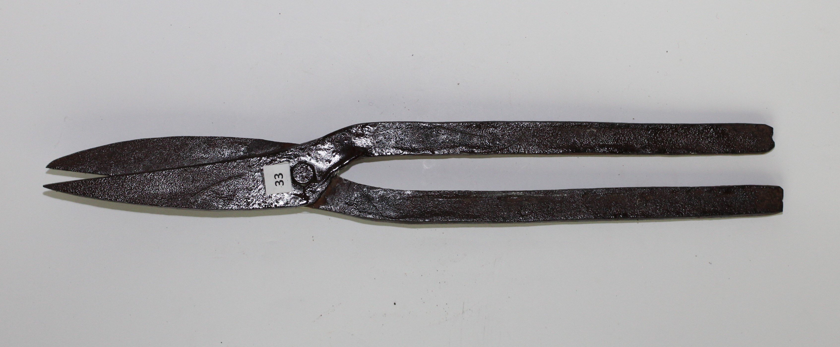 Ножиці ковальські (Кременецький краєзнавчий музей CC BY-NC-SA)