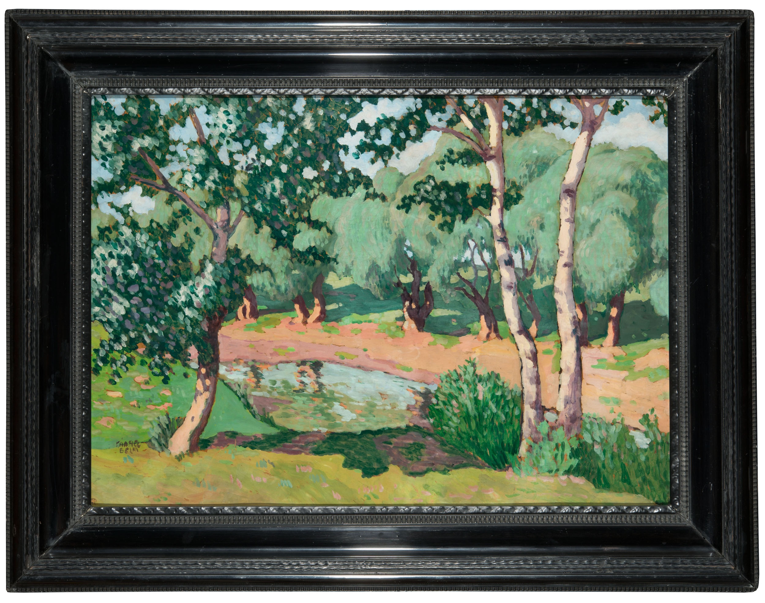 untitled (landscape), (known as “Forest Scene”) (The Salgo Trust for Education CC BY-NC-SA)