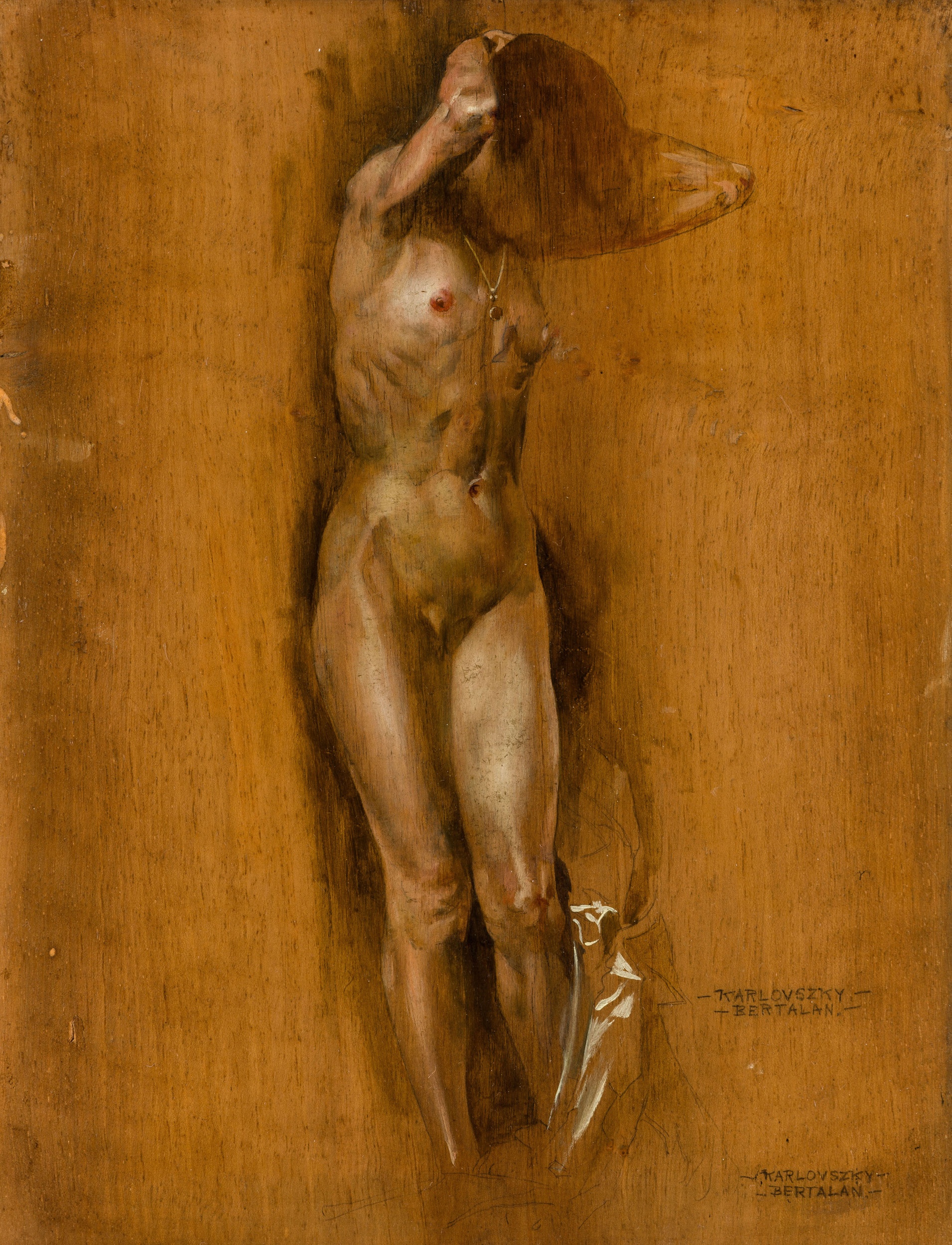 untitled (study of a female nude) (The Salgo Trust for Education CC BY-NC-SA)