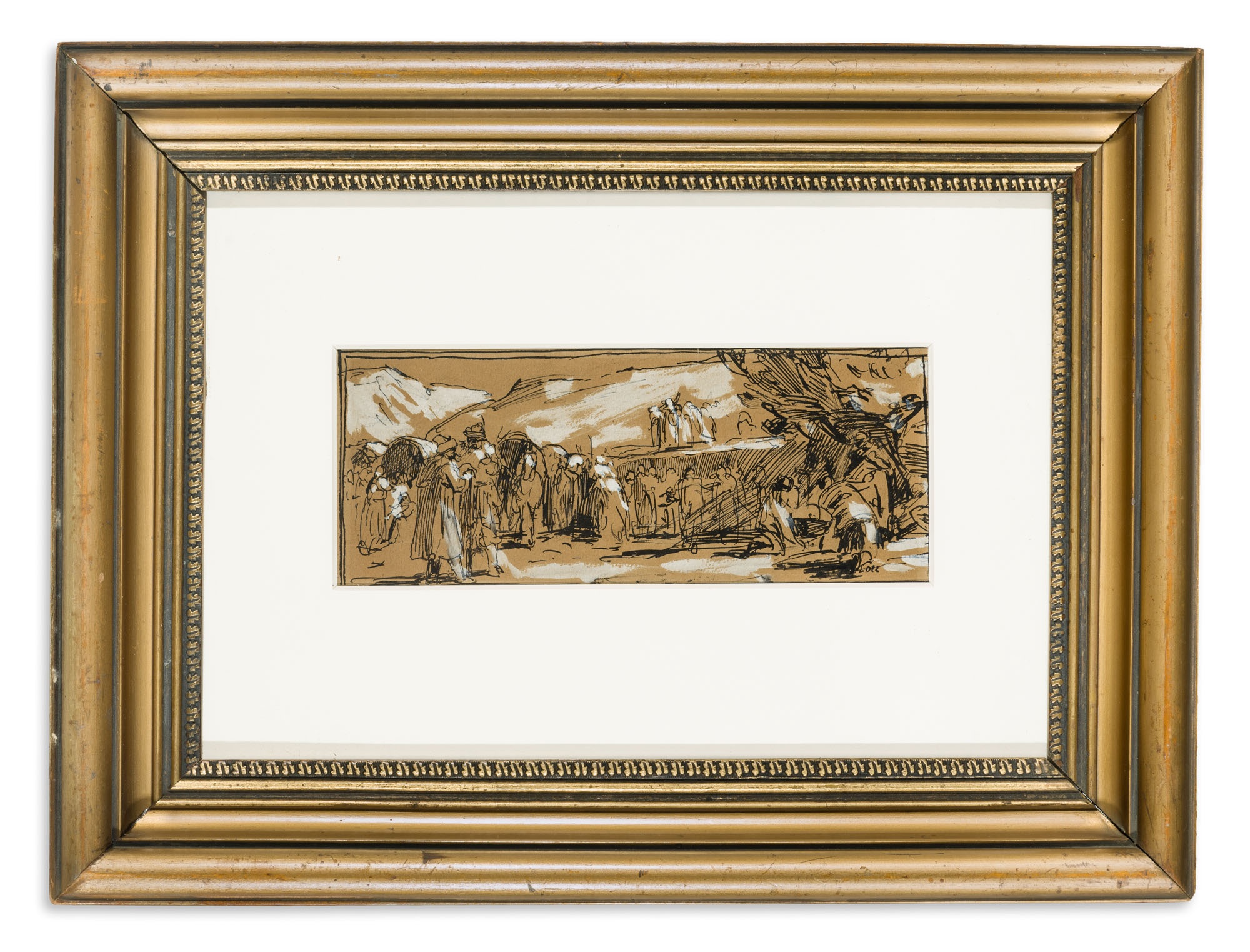 Károly Lotz: untitled (study for a historical scene) (The Salgo Trust for Education CC BY-NC-SA)