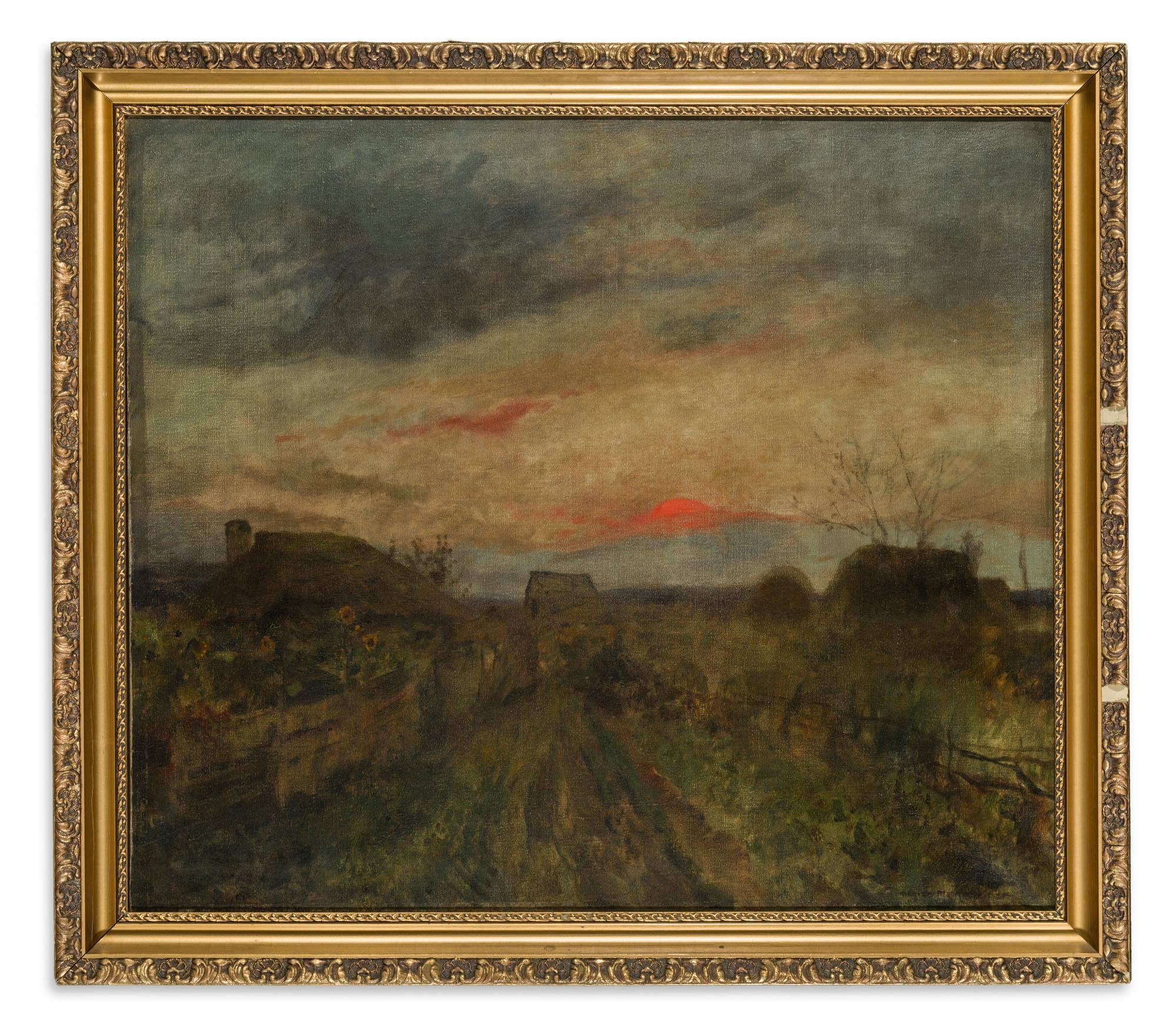 Gusztáv Magyar-Mannheimer: untitled (known as “Sunset on the Farm”) (The Salgo Trust for Education CC BY-NC-SA)