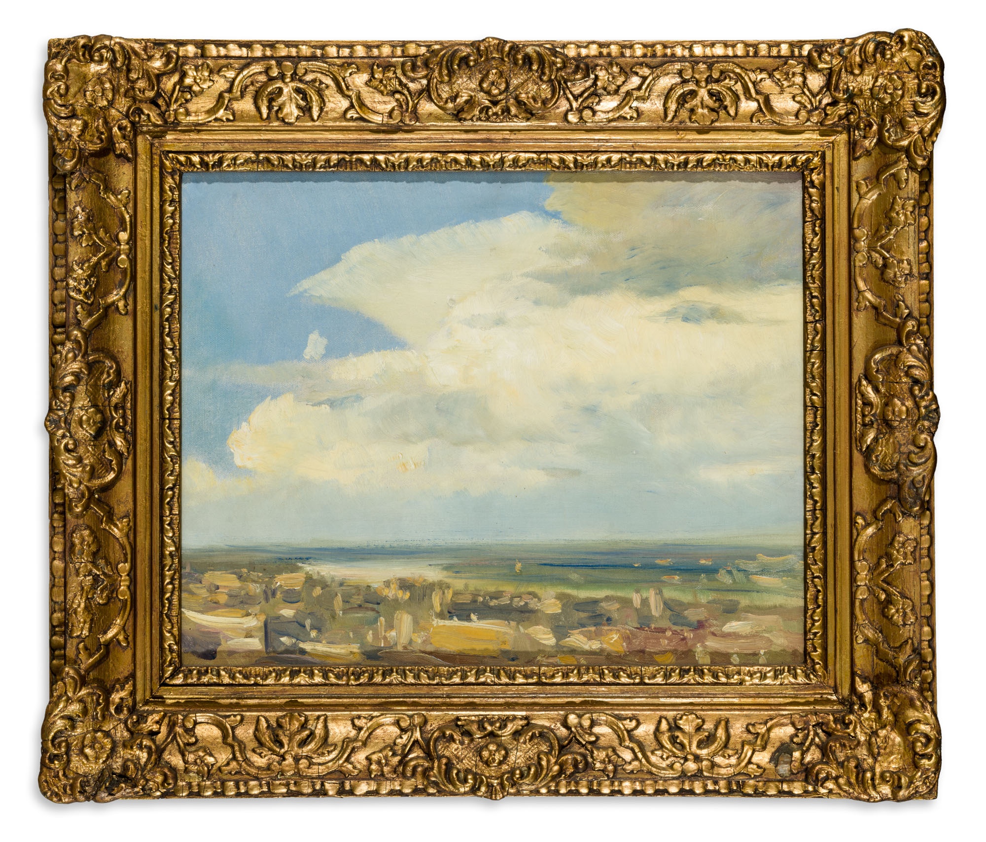 László Mednyánszky: untitled (view of Budapest), (known as “Clouds”) (The Salgo Trust for Education CC BY-NC-SA)