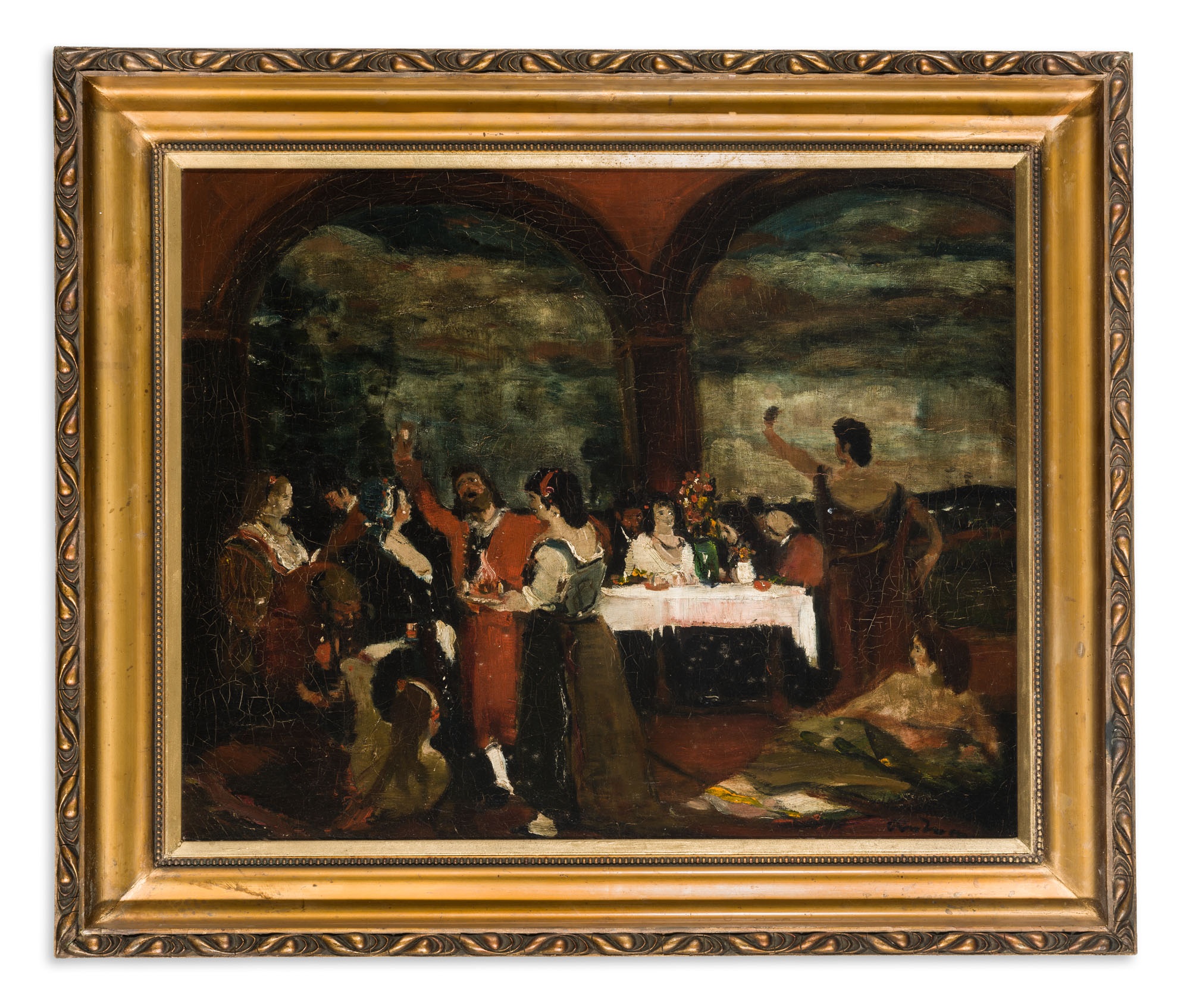 Gyula Rudnay: untitled (historical banquet scene), (known as “Revelers”) (The Salgo Trust for Education CC BY-NC-SA)