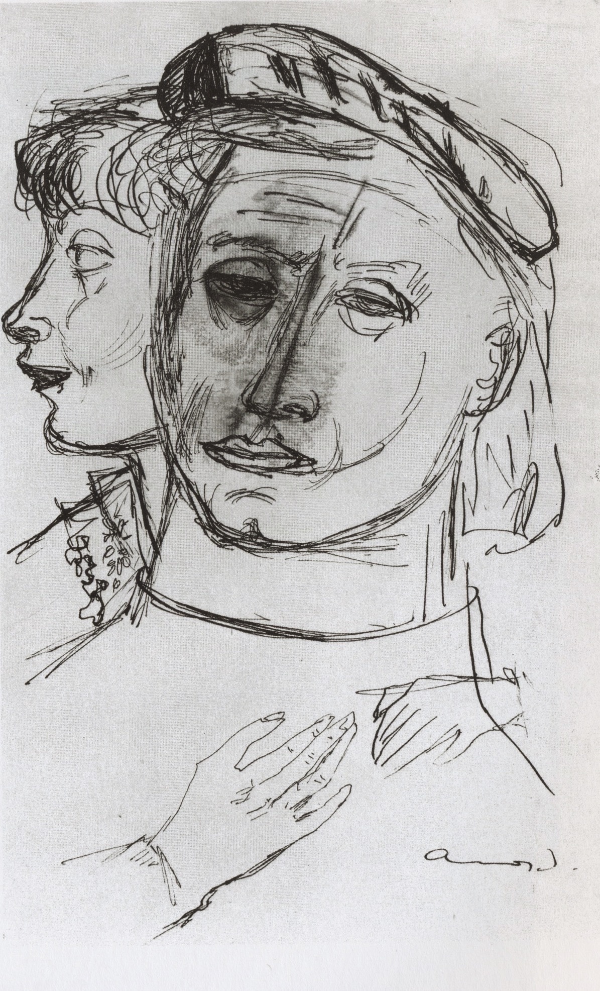 Imre Ámos: untitled (known as “Portrait of Margit & Imre”) (The Salgo Trust for Education CC BY-NC-SA)