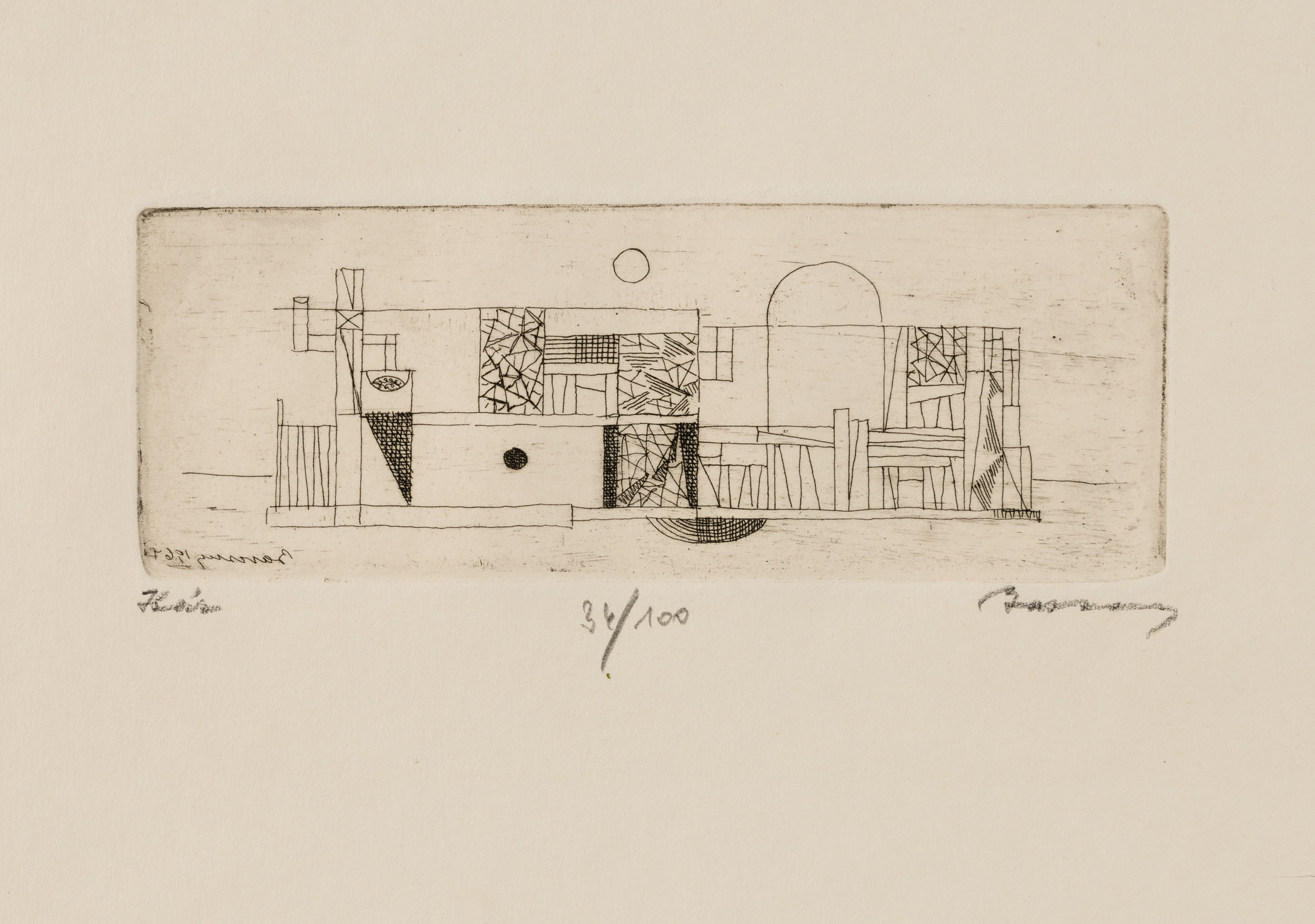 Barcsay Jenő: Ház (Müller Miklós és Jan S. Keithly gyűjteménye - New York, USA CC BY-NC-SA)