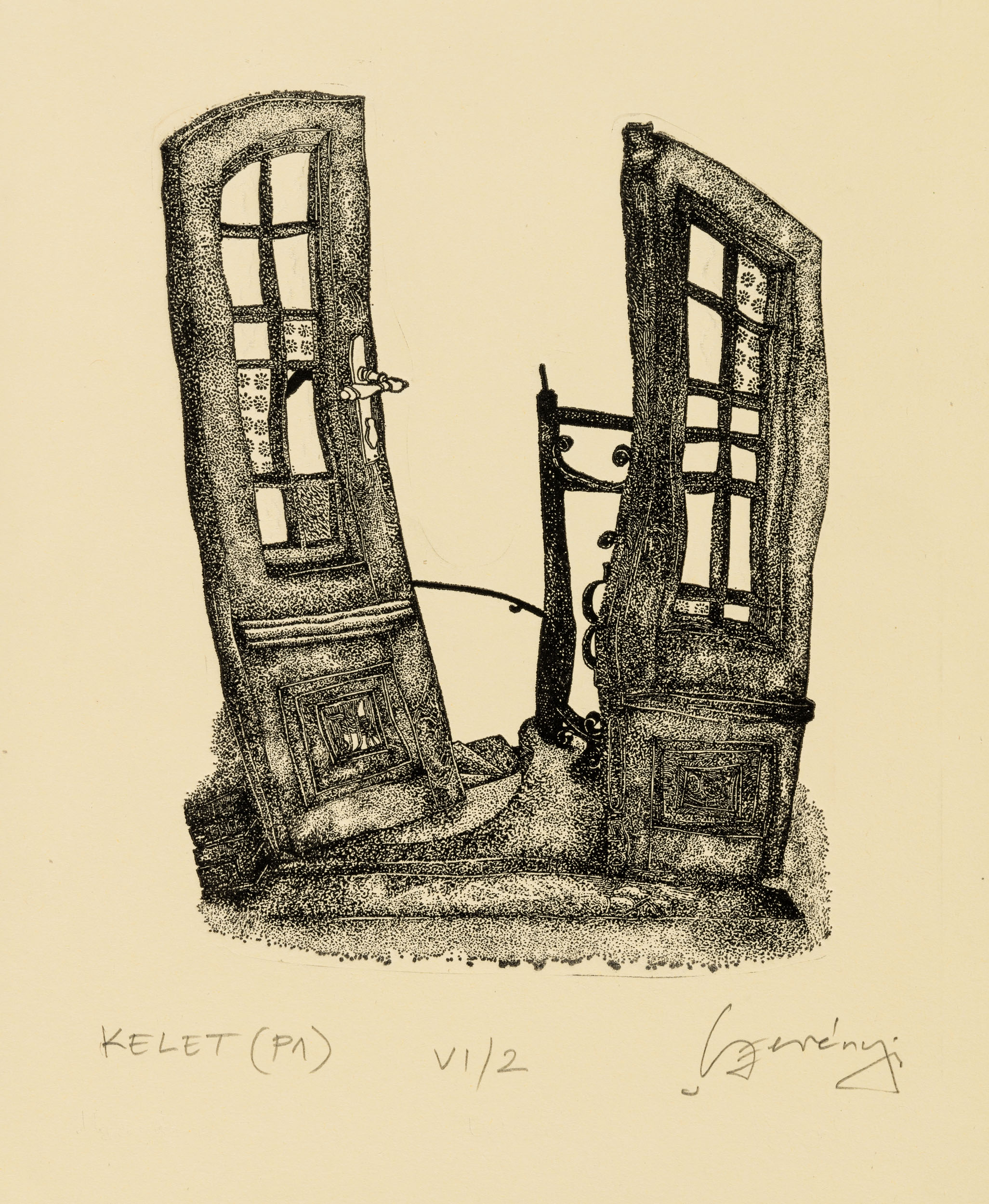 Cserényi: Kelet (Müller Miklós és Jan S. Keithly gyűjteménye - New York, USA CC BY-NC-SA)
