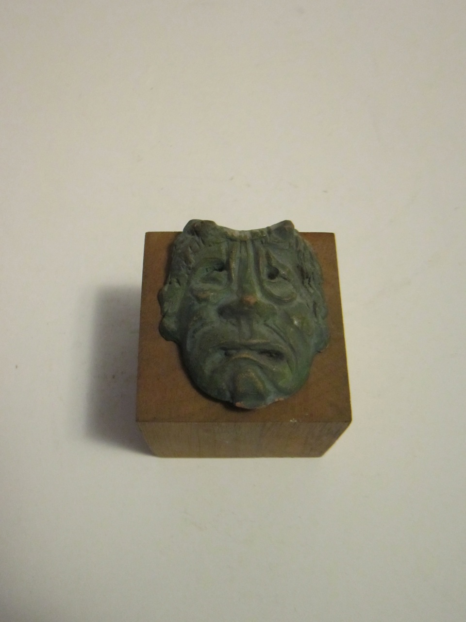 Jakovits József: Cím nélkül (Zöld arc) (Müller Miklós és Jan S. Keithly gyűjteménye - New York, USA CC BY-NC-SA)