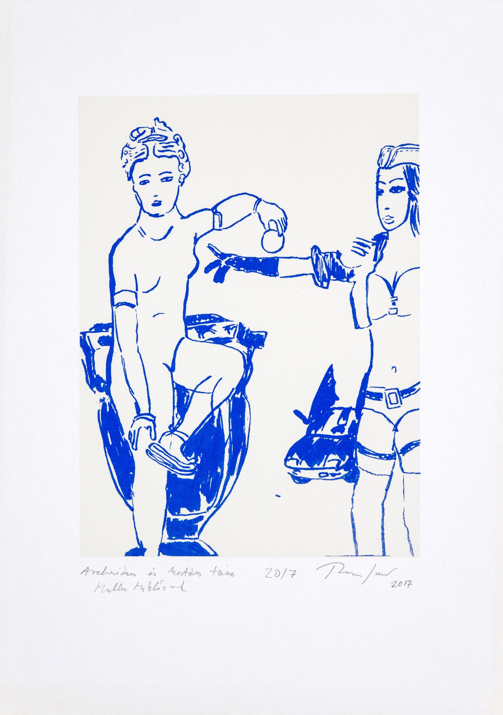 Ismeretlen alkotó: Archaikus és modern tánc (Müller Miklós és Jan S. Keithly gyűjteménye - New York, USA CC BY-NC-SA)